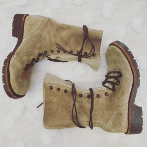 Martini Osvaldo Italian distressed leather boots